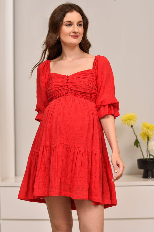 Scarlet Babydoll Dress